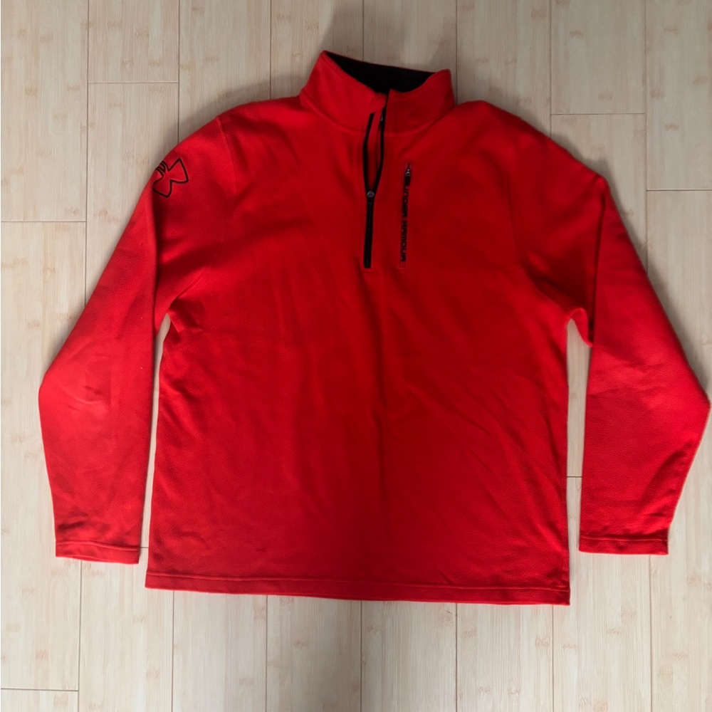 Under Armour Mens Fleece Quarter Zip Pullover